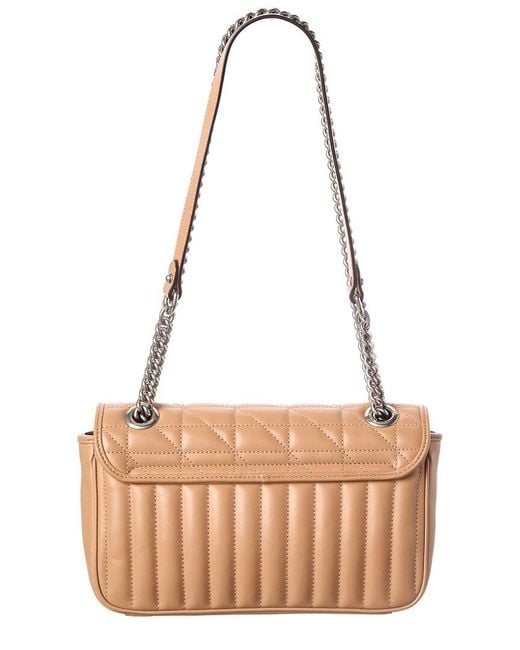 Gucci Multicolor Camelia Calfskin Matelasse Leather Aria Small GG Marmont Shoulder Bag (authentic Pre-loved)