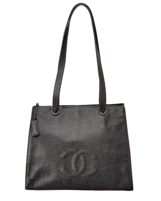 Chanel cc tote hotsell