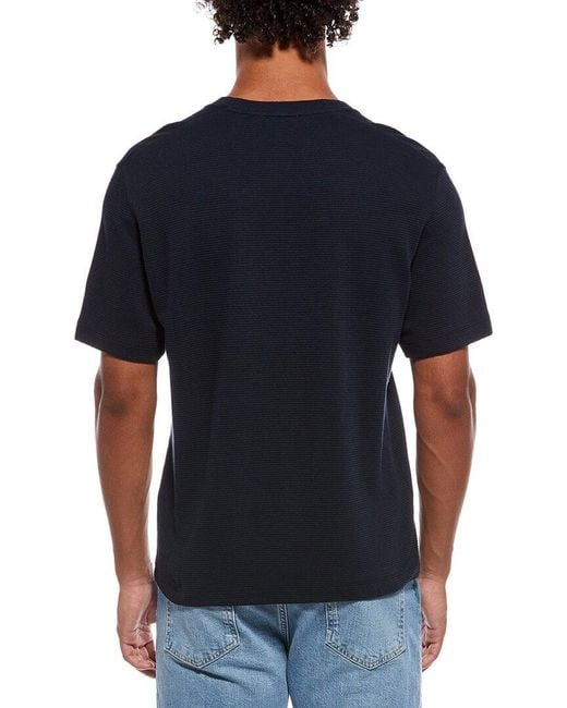 Theory Blue Delroy T-Shirt for men