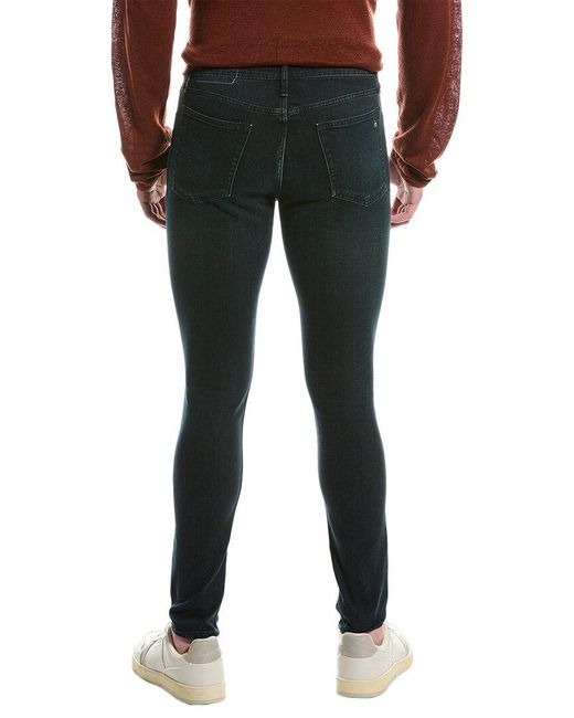 Rag & Bone Black Fit 1 Oklahoma Skinny Jean for men