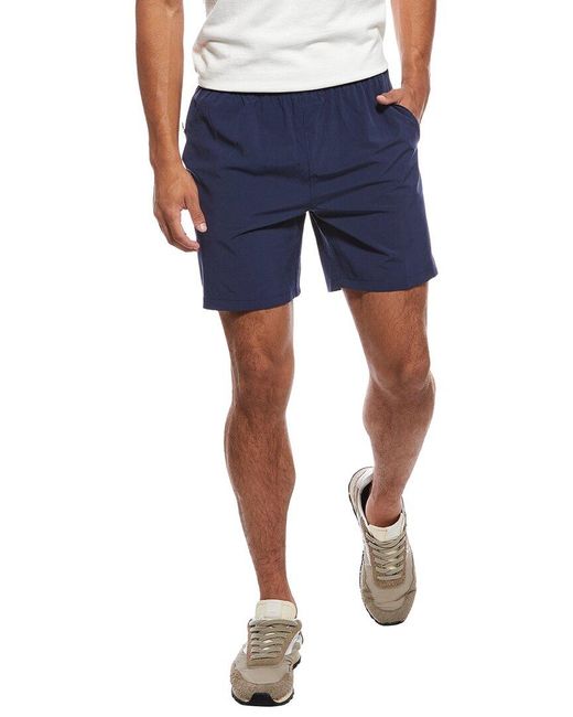 Vintage Summer Blue Performance Walkshort for men