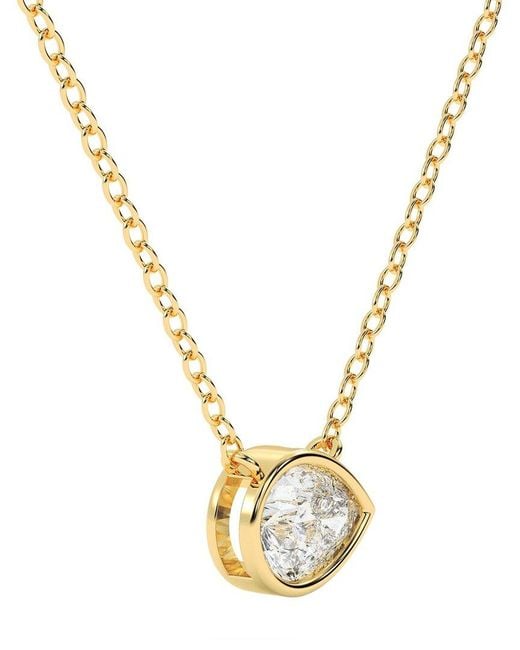 Lab Grown Diamonds Metallic 14k 0.75 Ct. Tw. Lab-grown Diamond Necklace
