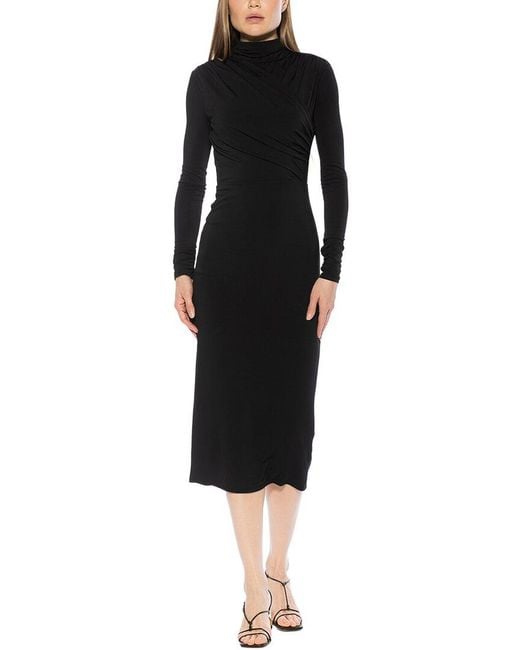 Alexia Admor Black Elio Sheath Dress