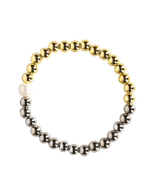 Eye Candy LA Metallic Nixie Stretch Bracelet