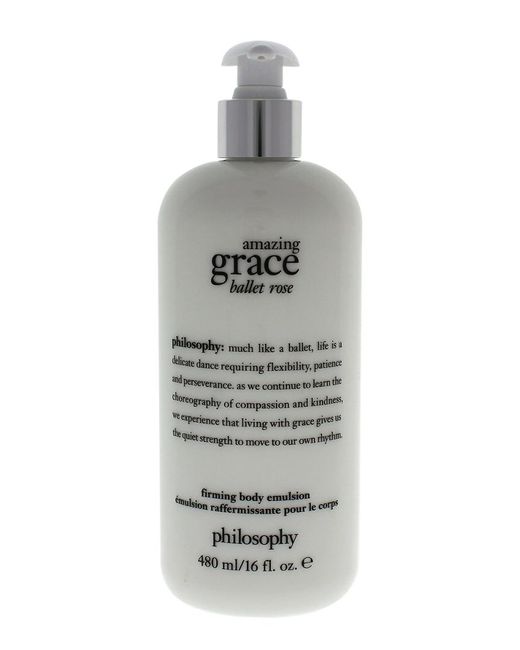 Philosophy Gray 16Oz Amazing Grace Ballet Rose Firming Body Emulsion