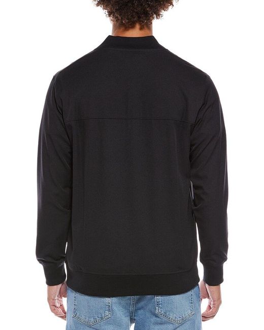Travis Mathew Black Highway 1/4 Zip Pullover for men