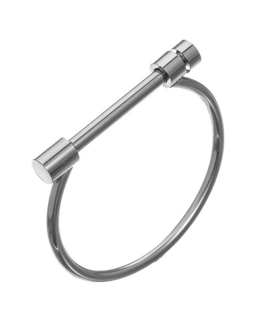 Eye Candy LA Metallic Luxe Collection Titanium Melanie Screw Cuff