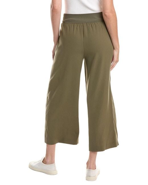Theory Green Crop Pant