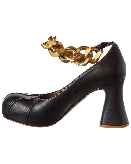 Stella McCartney Brown Groove Pump