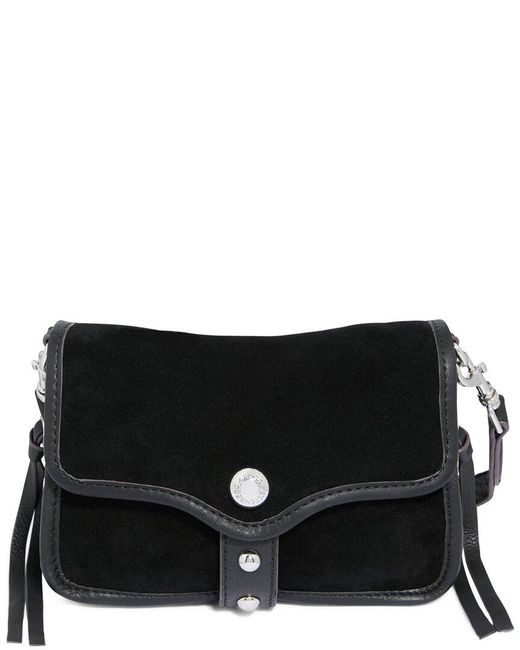 Aimee Kestenberg Black Great Escape Suede Crossbody