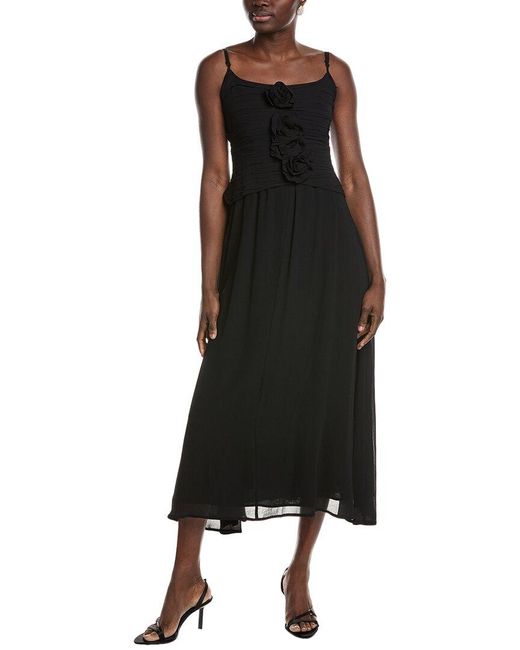 O.P.T Black O.P.T Corinne Midi Dress