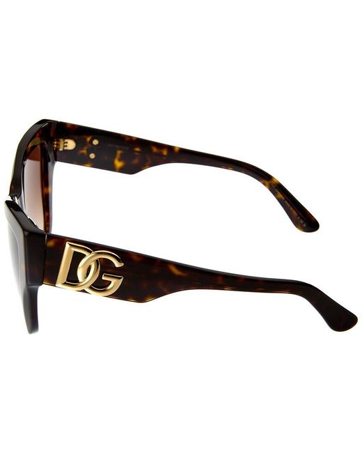Dolce & Gabbana Brown 54mm Sunglasses