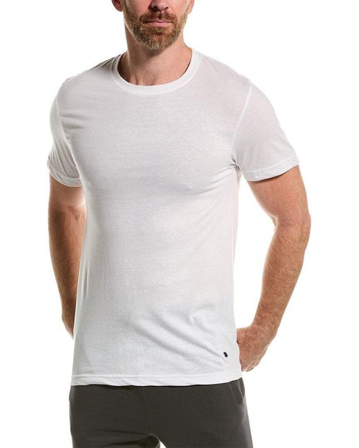 Lucky Brand White 3pk Crew T-shirt for men