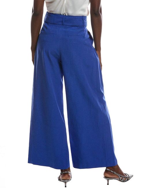 Farm Rio Blue Colored Pants