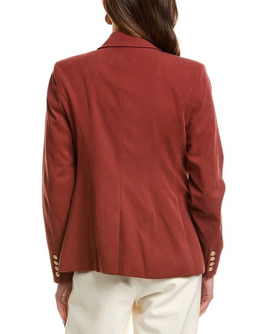 Sam Edelman Red Imogen Blazer