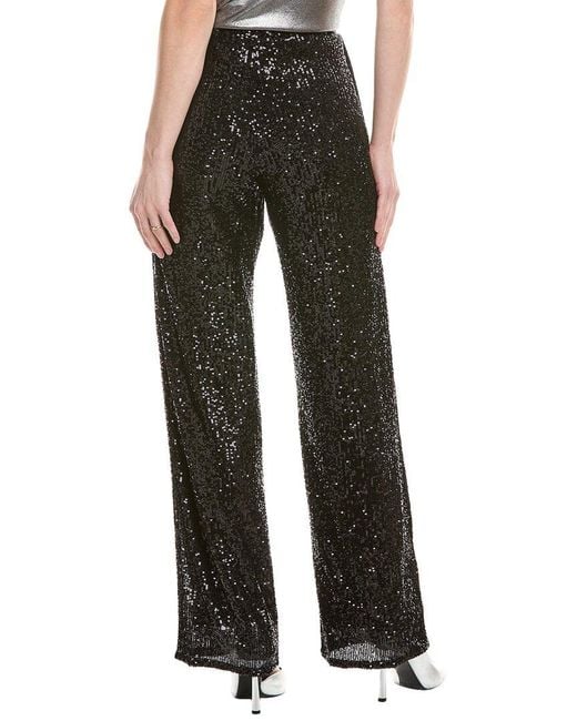 Enza Costa Black Sequin Pant