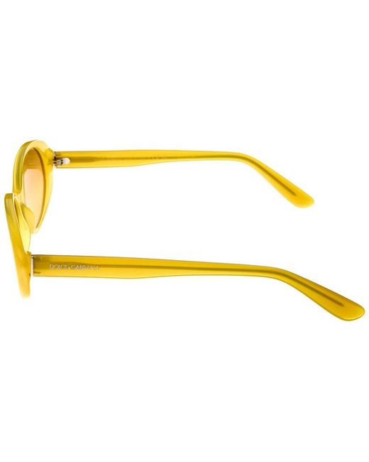 Dolce & Gabbana Yellow 52mm Sunglasses