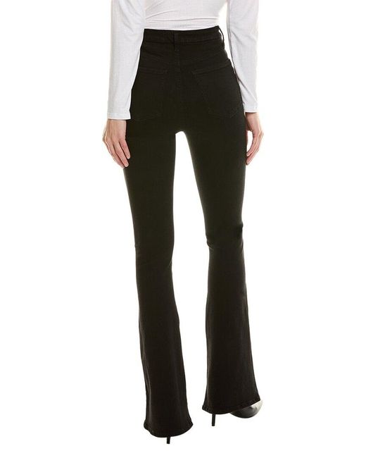 7 For All Mankind Black Orchid Ultra High-rise Bootcut Jean