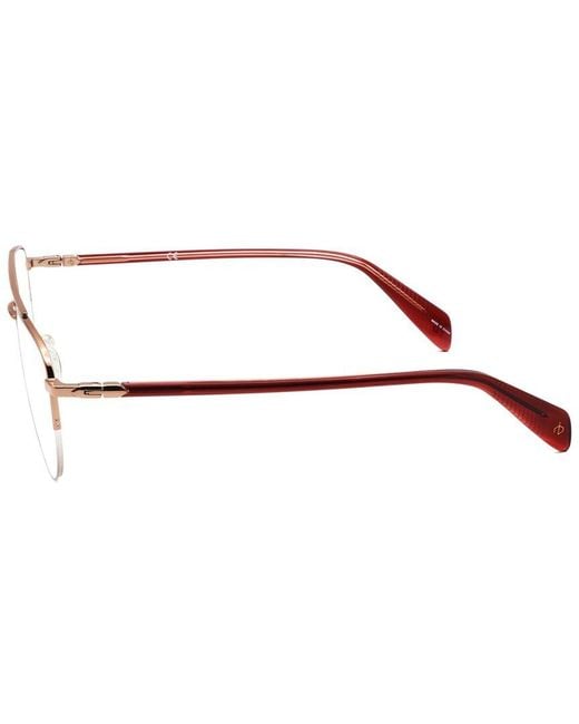 Rag & Bone Metallic 54Mm Optical Frames