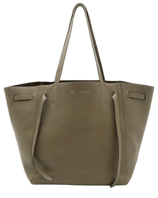 Céline Green Phantom Small Tote (authentic Pre-loved)