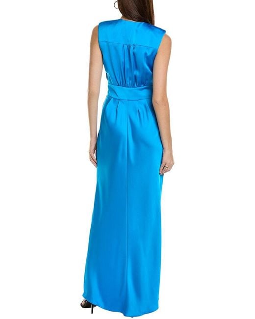Ramy Brook Blue Quinn Gown