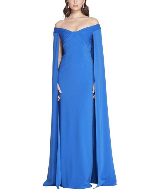 Marchesa Blue Gown