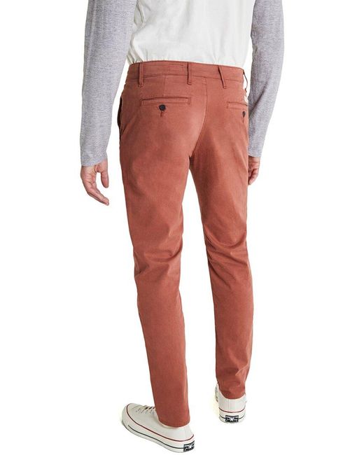 AG Jeans Red Jamison Worn Copper Skinny Trouser for men