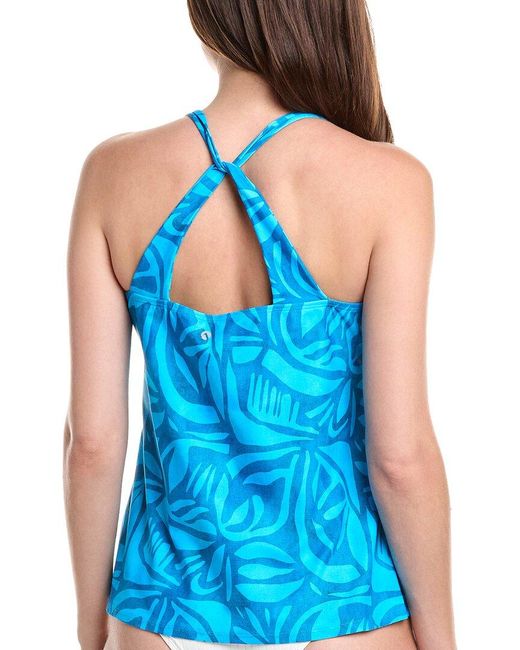Next Blue Third Eye Tankini