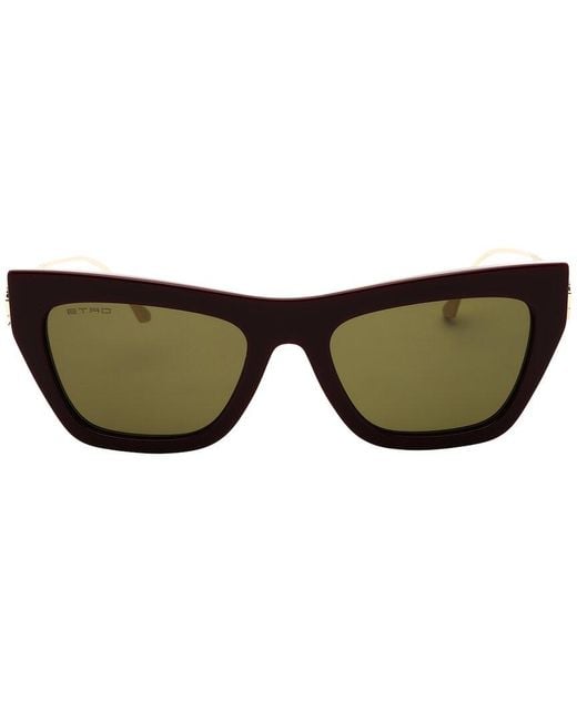 Etro Brown 54Mm Sunglasses