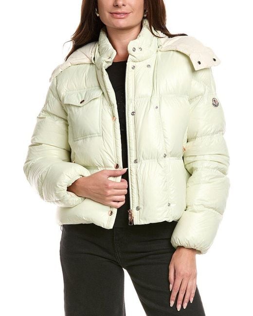 Moncler Natural Quilted Down Jacket