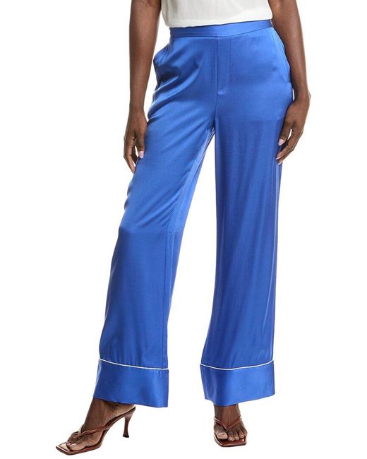 Equipment Blue Pajama Pant