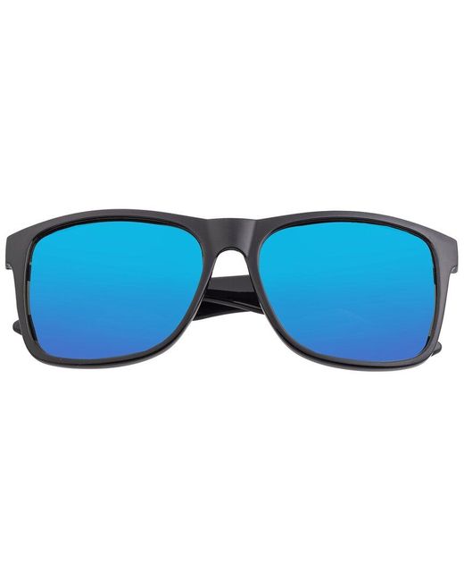Sixty One Blue Solaro 55mm Polarized Sunglasses