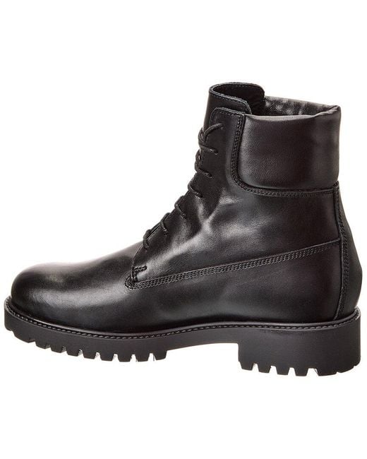 Totême Black The Husky Leather Boot