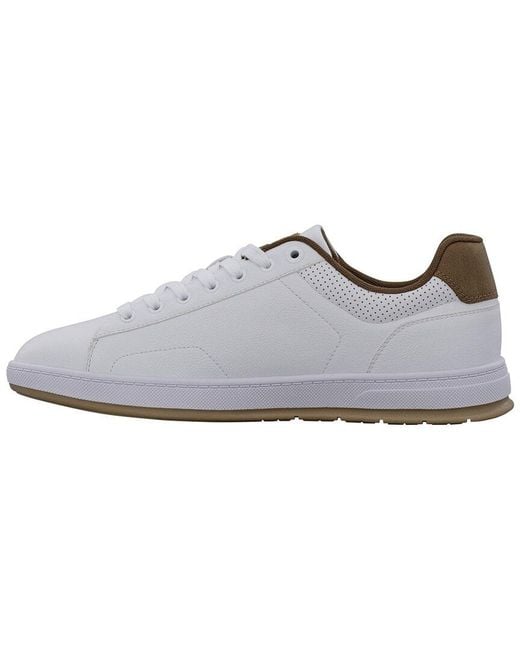 Lee Jeans White Dante Oxford Sneaker for men