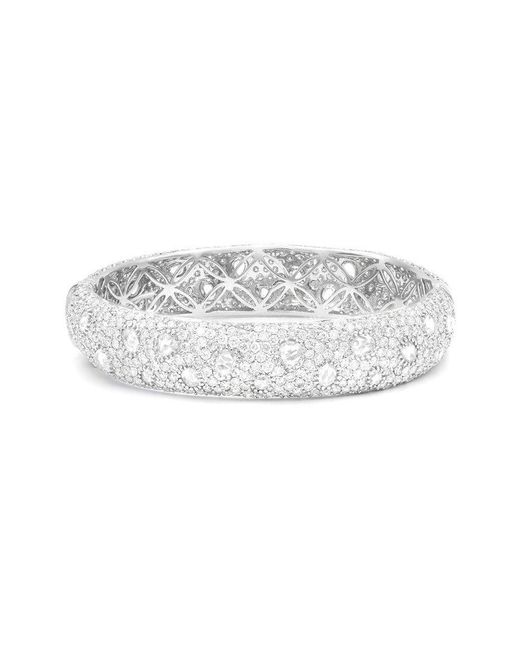 Diana M White Fine Jewelry 18k 18.30 Ct. Tw. Diamond Bracelet