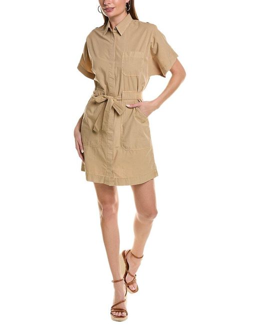 AG Jeans Natural Vexley Military Mini Dress