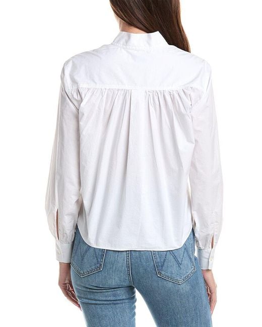 Officine Generale White Officine Generale Alison Shirt