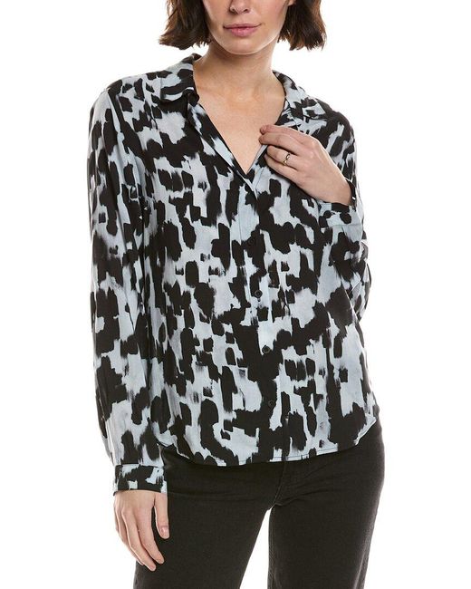 Bella Dahl Black Classic Button Shirt