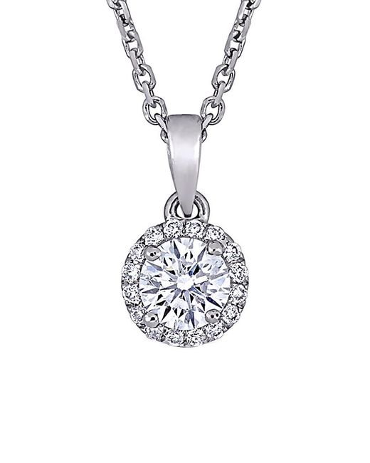 Diamond Select Cuts White 18k 0.38 Ct. Tw. Diamond Necklace