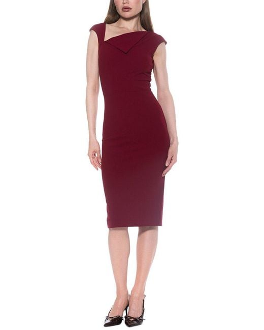 Alexia Admor Red Destiny Sheath Dress