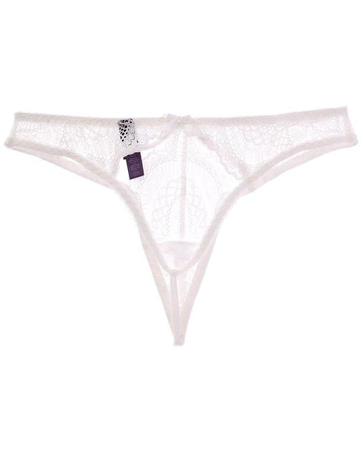 String Thang Journelle Natalia String Thong in White | Lyst UK