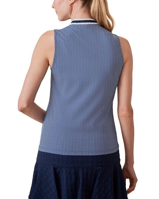 J.McLaughlin Blue Darya Top