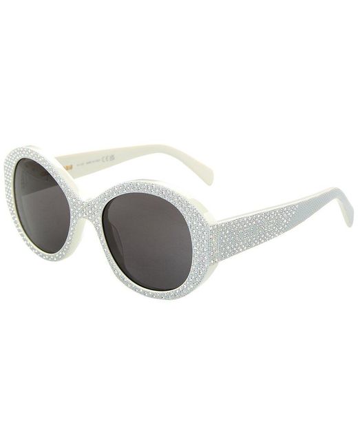 Céline Gray Cl4240Is 53Mm Sunglasses