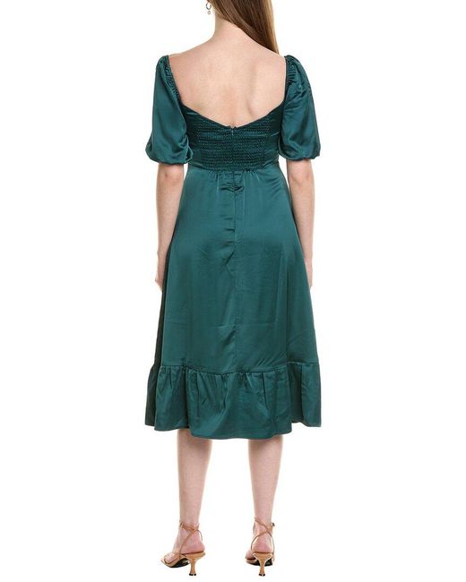 JLuxe Green Midi Dress
