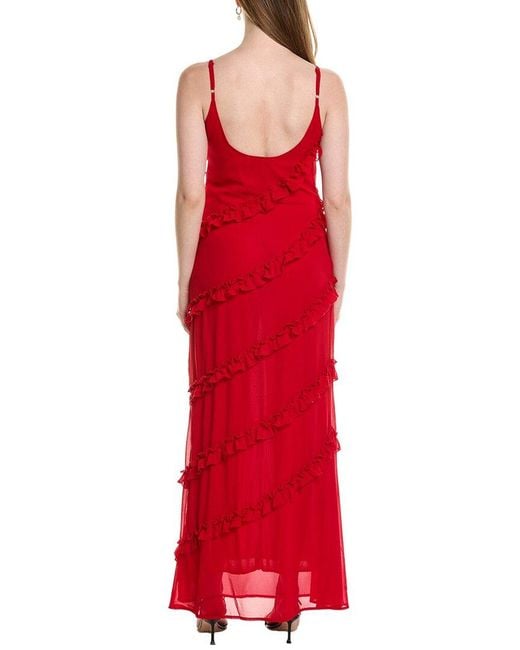 JLuxe Red Maxi Dress