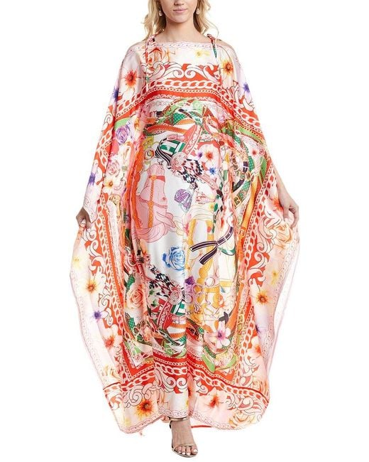 Marion White Caftan Gown