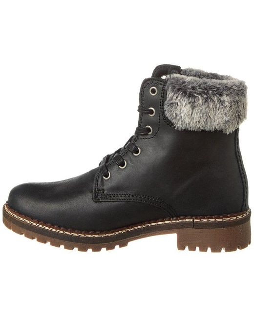 Pajar Black Panthil Leather Boot