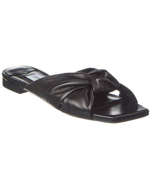 Jimmy Choo Black Avenue Leather Sandal