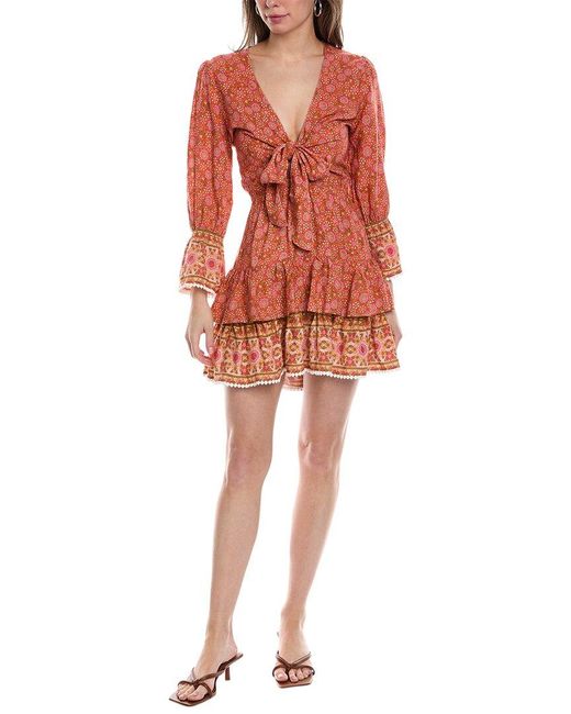 Walker & Wade Red Walker&Wade Hailey Dress