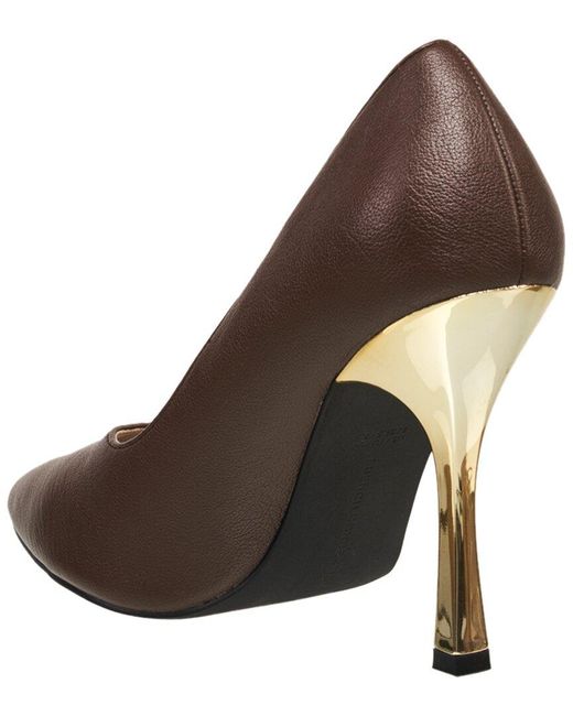 French Connection Brown Anny Heel